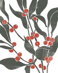 Colorblock Berry Branch II | Obraz na stenu