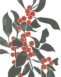 Colorblock Berry Branch IV | Obraz na stenu