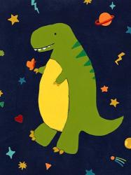 Starry Dinos III | Obraz na stenu