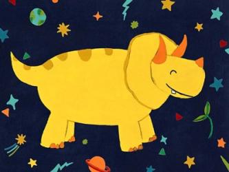 Starry Dinos V | Obraz na stenu