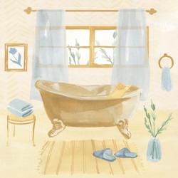 Golden Bath II | Obraz na stenu