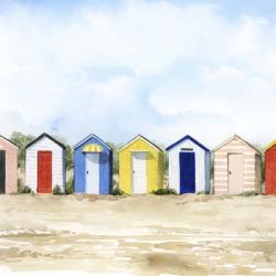 Beach Huts II | Obraz na stenu