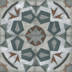 Verdigris Tile IV | Obraz na stenu