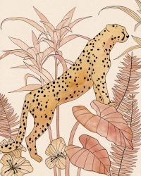 Blush Cheetah II | Obraz na stenu