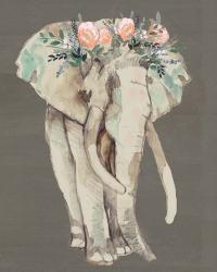Flower Crown Elephant I | Obraz na stenu