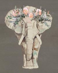 Flower Crown Elephant II | Obraz na stenu