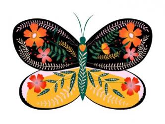 Butterfly Petals II | Obraz na stenu