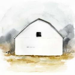 White Barn Watercolor II | Obraz na stenu