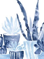 Indigo Succulent III | Obraz na stenu