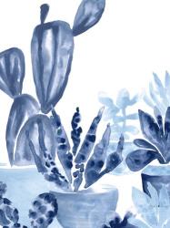 Indigo Succulent IV | Obraz na stenu