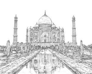 India in Black & White II | Obraz na stenu