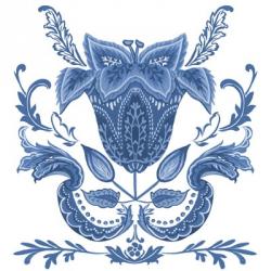 Indigo Chintz II | Obraz na stenu