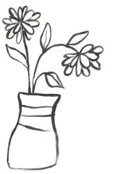 Budding Vase I | Obraz na stenu