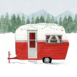 Camping for Christmas I | Obraz na stenu