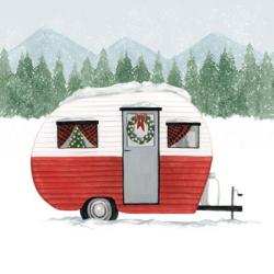 Camping for Christmas II | Obraz na stenu