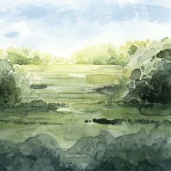 Summer Strata II | Obraz na stenu