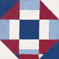 Americana Patchwork Tile II | Obraz na stenu