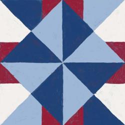 Americana Patchwork Tile IV | Obraz na stenu