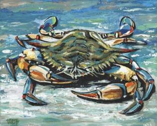 Blue Palette Crab I | Obraz na stenu