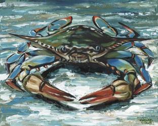 Blue Palette Crab II | Obraz na stenu