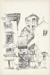 Vintage Italian Village II | Obraz na stenu