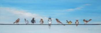Sweet Birds on a Wire II | Obraz na stenu