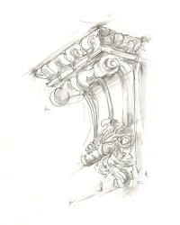 Corbel Sketch II | Obraz na stenu