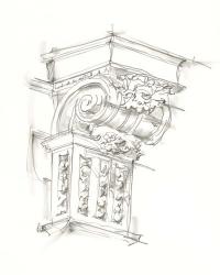 Corbel Sketch III | Obraz na stenu