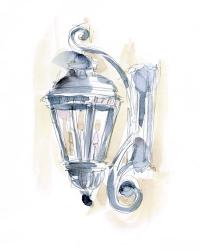 Watercolor Street Lamp II | Obraz na stenu