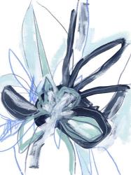 Blue Floral Burst I | Obraz na stenu