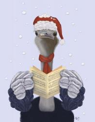 Ostrich, Carol Singing | Obraz na stenu