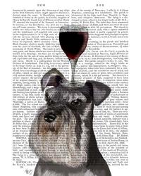 Dog Au Vin, Schnauzer | Obraz na stenu