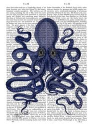 Octopus 9, Blue | Obraz na stenu