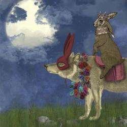 Arrival of the Hare King | Obraz na stenu