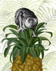 Loris on Pineapple | Obraz na stenu