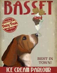 Basset Hound Ice Cream | Obraz na stenu