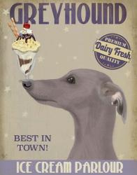 Greyhound, Grey, Ice Cream | Obraz na stenu