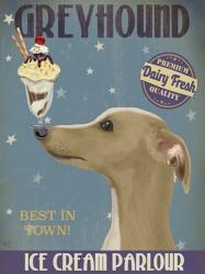 Greyhound, Tan, Ice Cream | Obraz na stenu