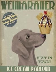 Weimaraner Ice Cream | Obraz na stenu