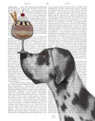 Great Dane, Harlequin, Ice Cream | Obraz na stenu