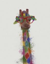 Rainbow Splash Giraffe 3 | Obraz na stenu