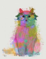 Rainbow Splash Cat 3, Full | Obraz na stenu