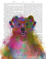 Rainbow Splash Bear | Obraz na stenu