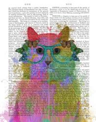 Rainbow Splash Cat 3, Portrait | Obraz na stenu