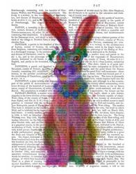 Rainbow Splash Rabbit 2, Full | Obraz na stenu