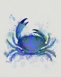 Crab 1 Blue Rainbow Splash | Obraz na stenu