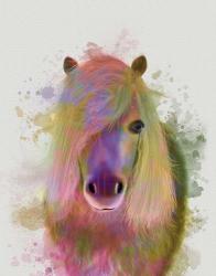 Pony 1 Portrait Rainbow Splash | Obraz na stenu