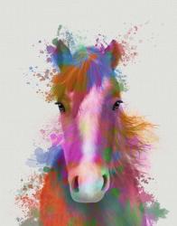 Horse Portrait 2 Rainbow Splash | Obraz na stenu
