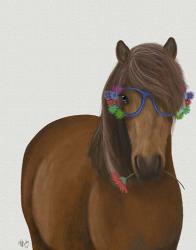 Horse and Flower Glasses | Obraz na stenu