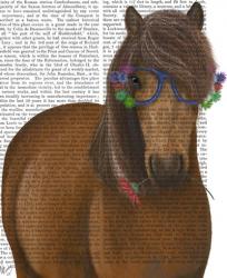 Horse and Flower Glasses | Obraz na stenu